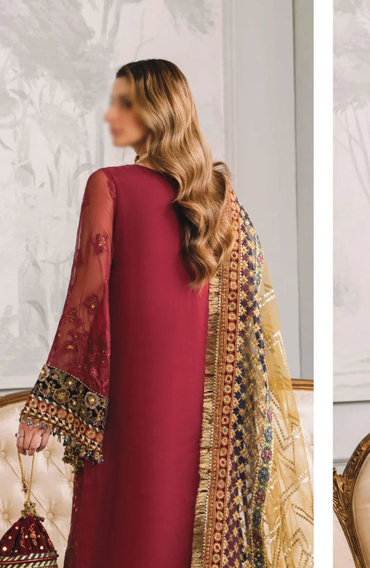 Baroque Chantelle Embroidered Collection Vol 12 - BQU-CH12-D07