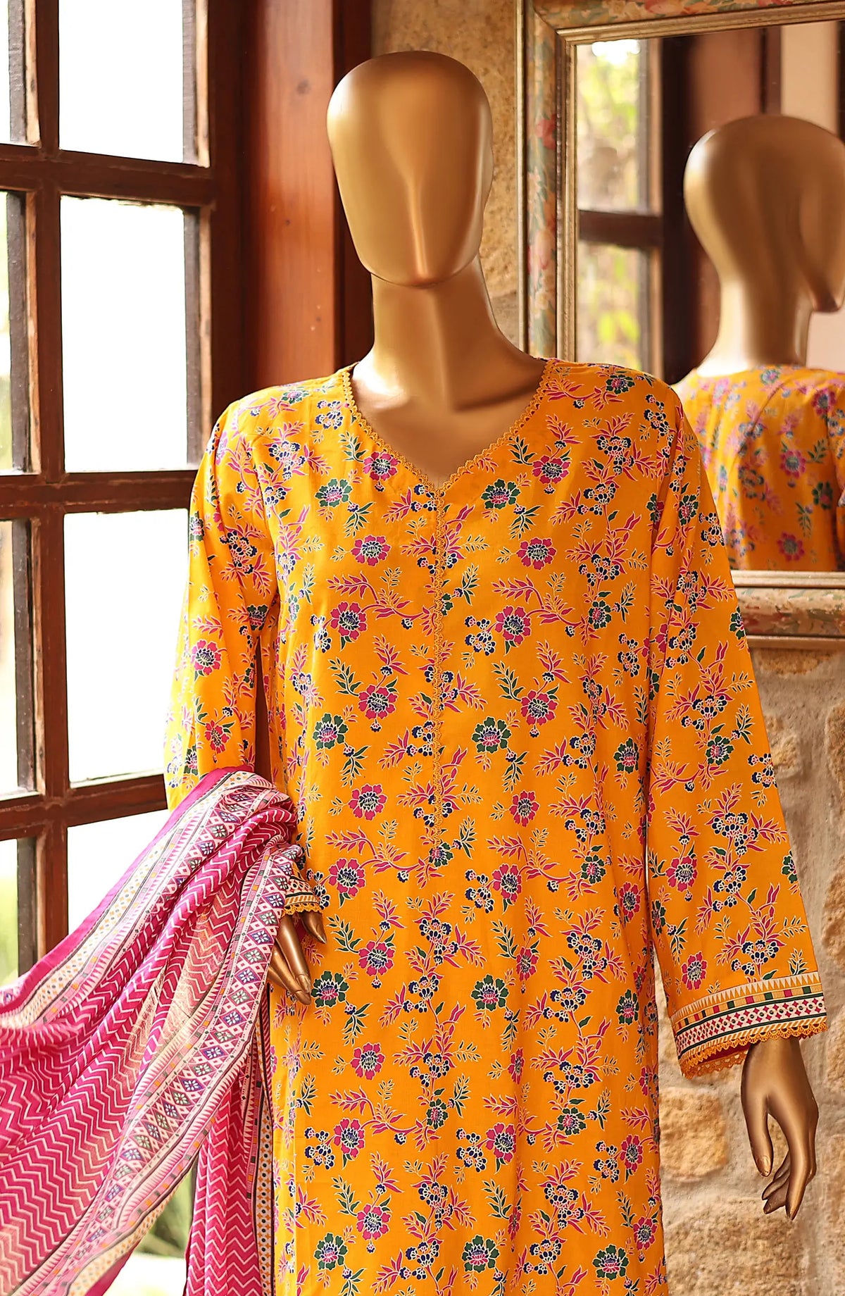 Bin Saeed Summer Basic Lawn Collection 2024 - BSBLC 09