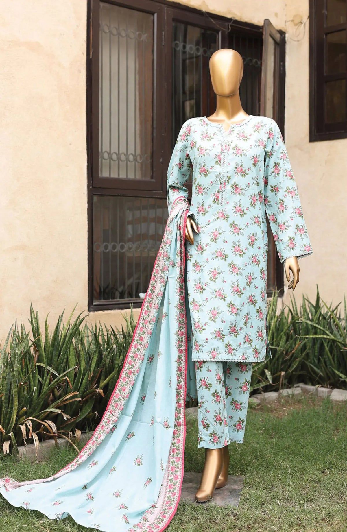 Bin Saeed Summer Basic Lawn Collection 2024 - BSBLC 102