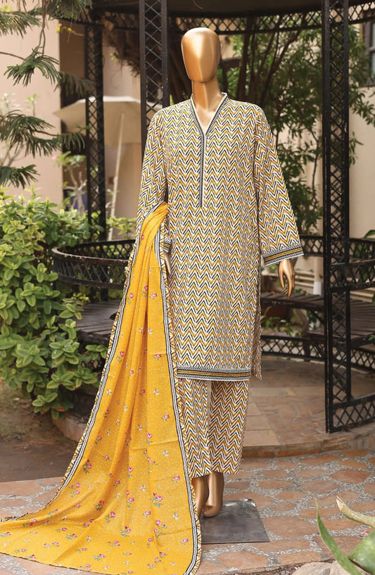 Bin Saeed Summer Basic Lawn Collection 2024 - BSBLC 110