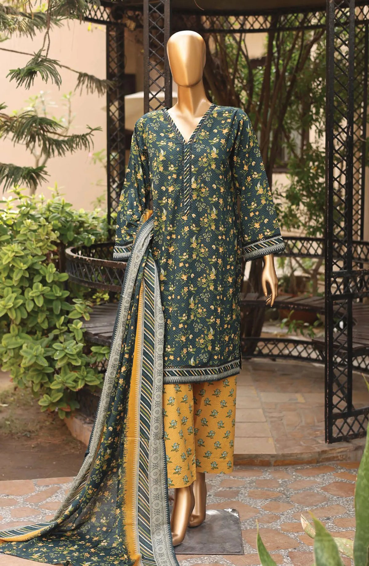 Bin Saeed Summer Basic Lawn Collection 2024 - BSBLC 111