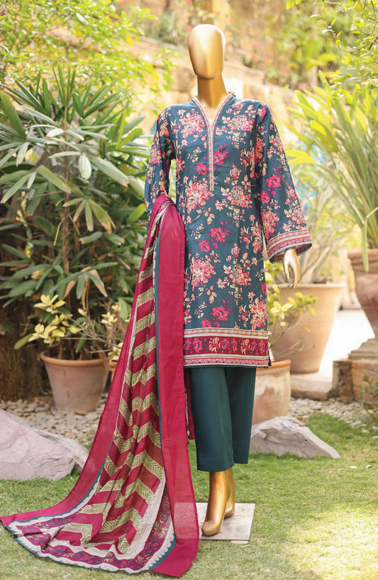 Bin Saeed Summer Basic Lawn Collection 2024 - BSBLC 119