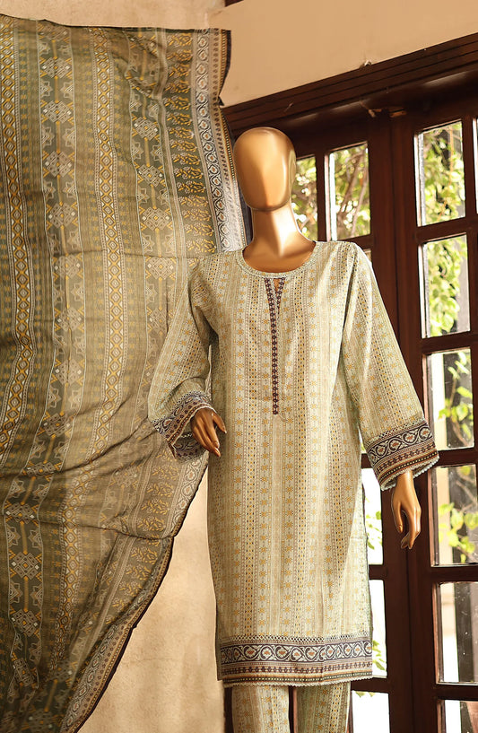 Bin Saeed Summer Basic Lawn Collection 2024 - BSBLC 25