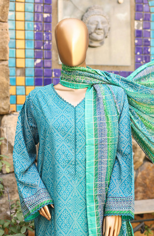 Bin Saeed Summer Basic Lawn Collection 2024 - BSBLC 54