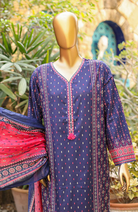 Bin Saeed Summer Basic Lawn Collection 2024 - BSBLC 89