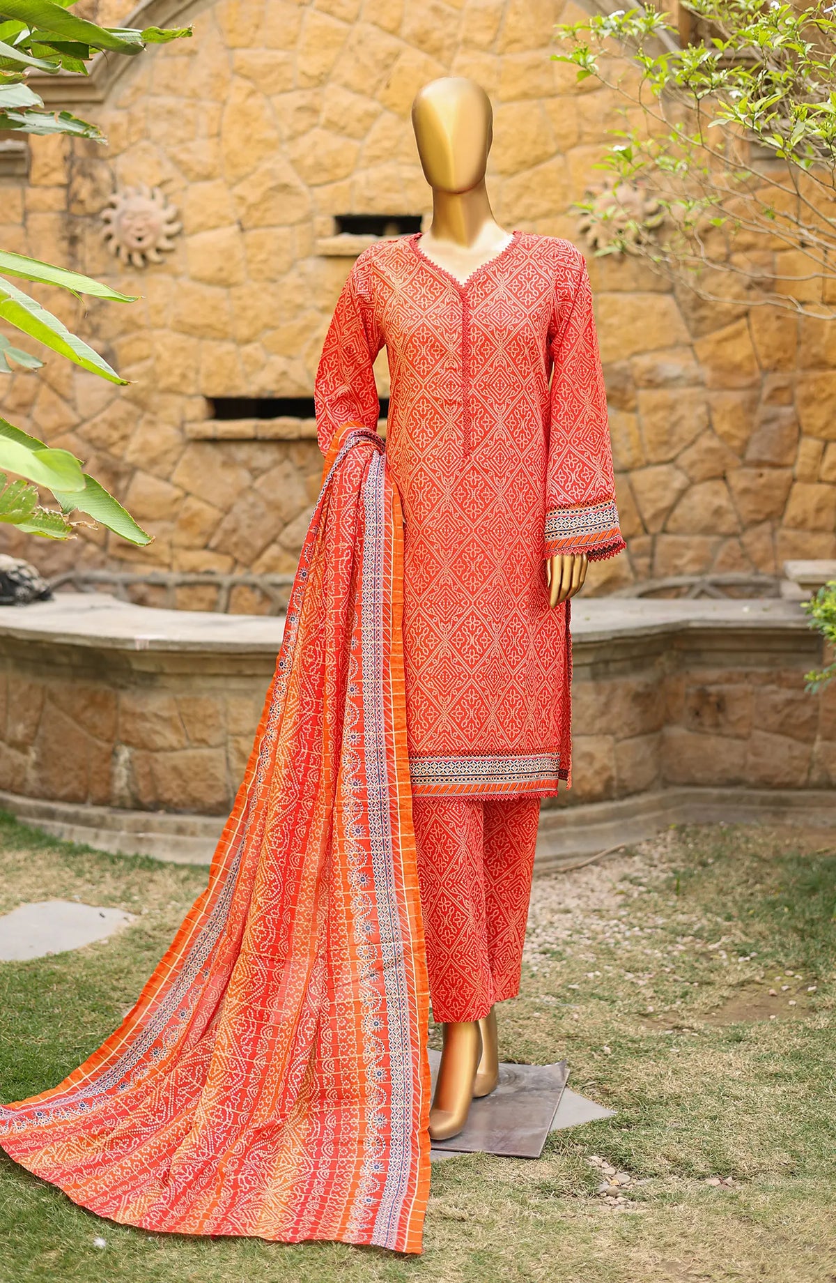 Bin Saeed Summer Basic Lawn Collection 2024 - BSBLC 85