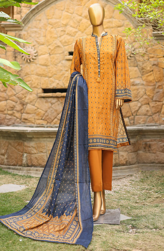 Bin Saeed Summer Basic Lawn Collection 2024 - BSBLC 87
