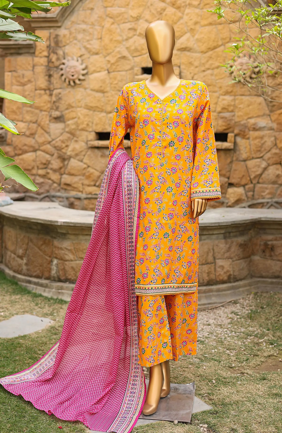 Bin Saeed Summer Basic Lawn Collection 2024 - BSBLC 81