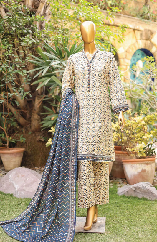 Bin Saeed Summer Basic Lawn Collection 2024 - BSBLC 92
