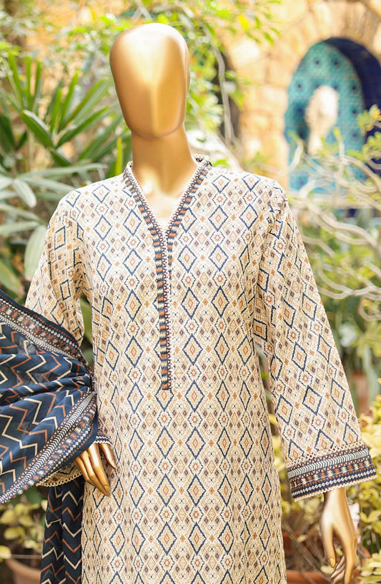 Bin Saeed Summer Basic Lawn Collection 2024 - BSBLC 92