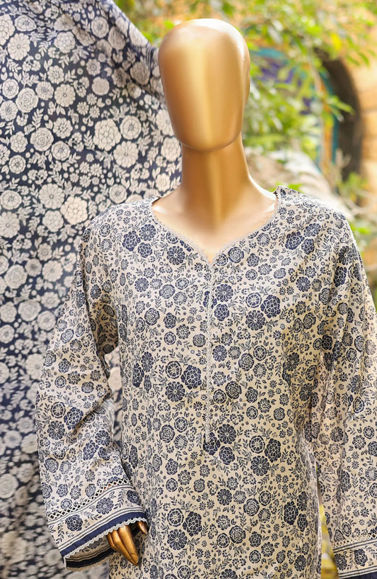 Bin Saeed Summer Basic Lawn Collection 2024 - BSBLC 96
