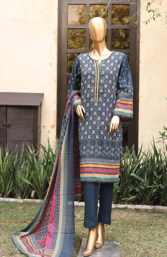 Bin Saeed Summer Basic Lawn Collection 2024 - BSBLC 98