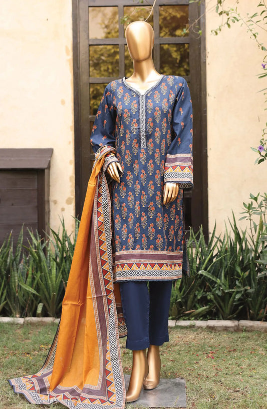 Bin Saeed Summer Basic Lawn Collection 2024 - BSBLC 99