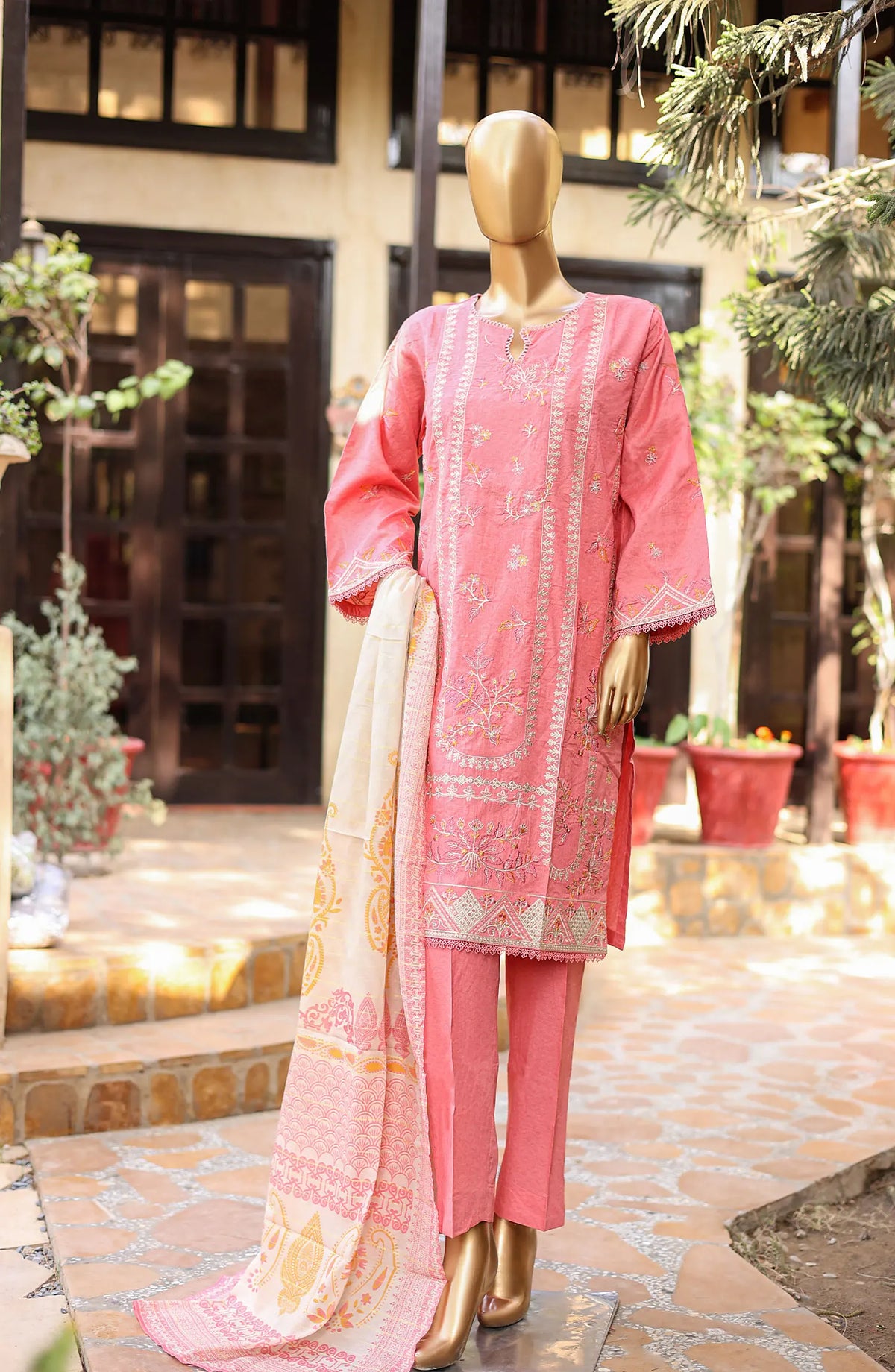 Bin Saeed Exclusive Festive Embroidered Collection 2024 - BSEFE 39