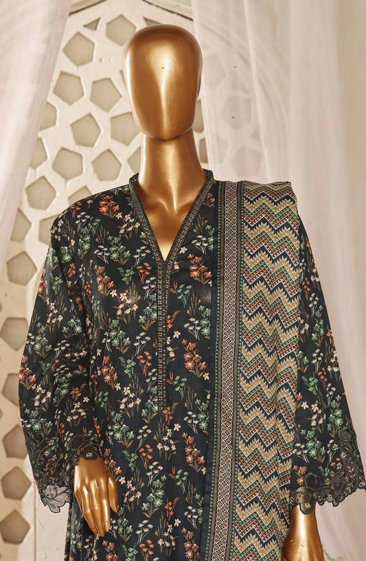 Bin Saeed Lawn Embroidered Frock Collection 2024 - BSELSC 23