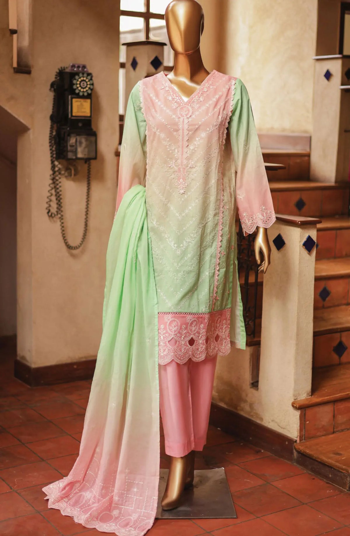 Bin Saeed Embroidered Summer Luxury Collection 2024 - BSESLC 20