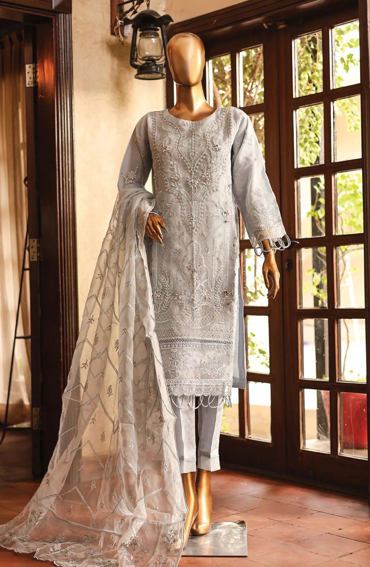 Bin Saeed Fancy Embroidered Collection 2024 - BSFEC-09