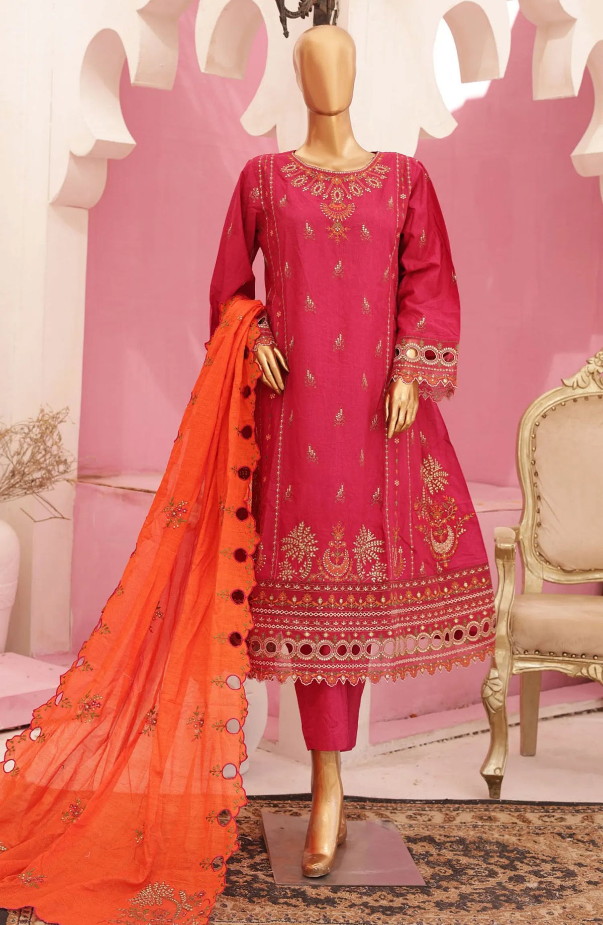 Bin Saeed Festive Frock Collection 2024 - BSFEFC 08