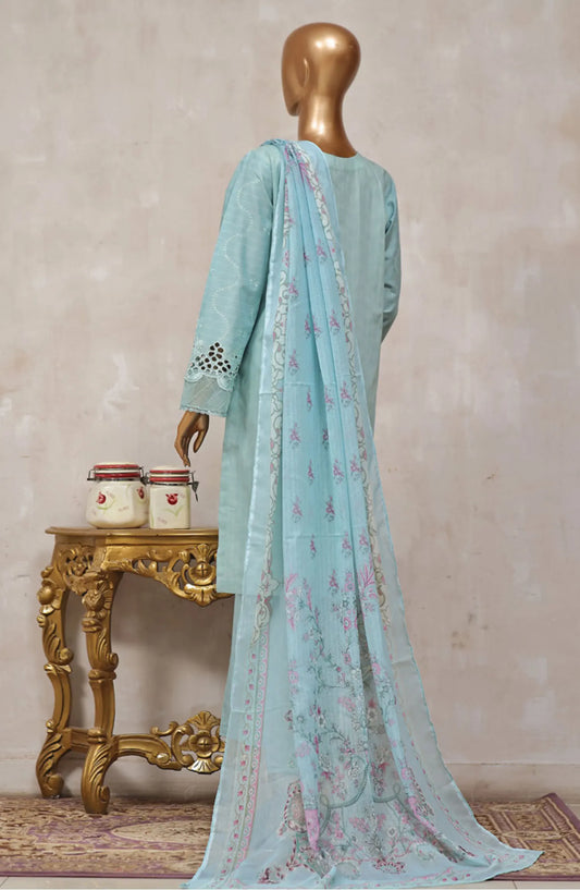 Bin Saeed Festive Embroidered Lawn Collection - BSFELC 02