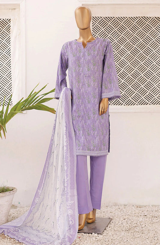 Bin Saeed Printed Lawn Collection 2024 - BSP D 15
