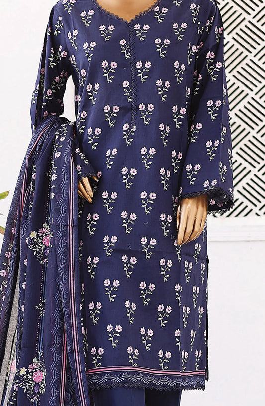 Bin Saeed Printed Lawn Collection 2024 Vol 04 - BSPV4 D 38