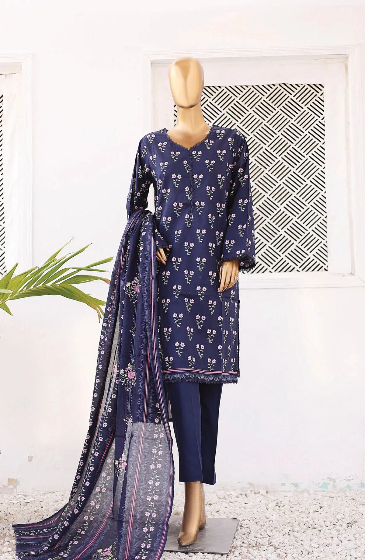 Bin Saeed Printed Lawn Collection 2024 Vol 04 - BSPV4 D 38