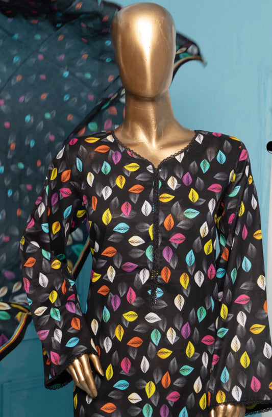 Bin Saeed Summer Basic Lawn Collection 2024 - BSSBLP 09