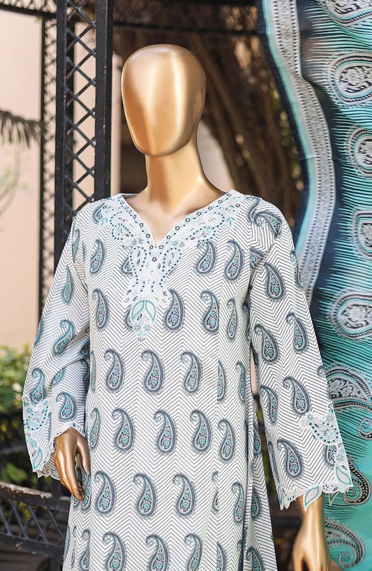 Bin Saeed Summer Cutwork Frocks Collection 2024 - BSSCF 08