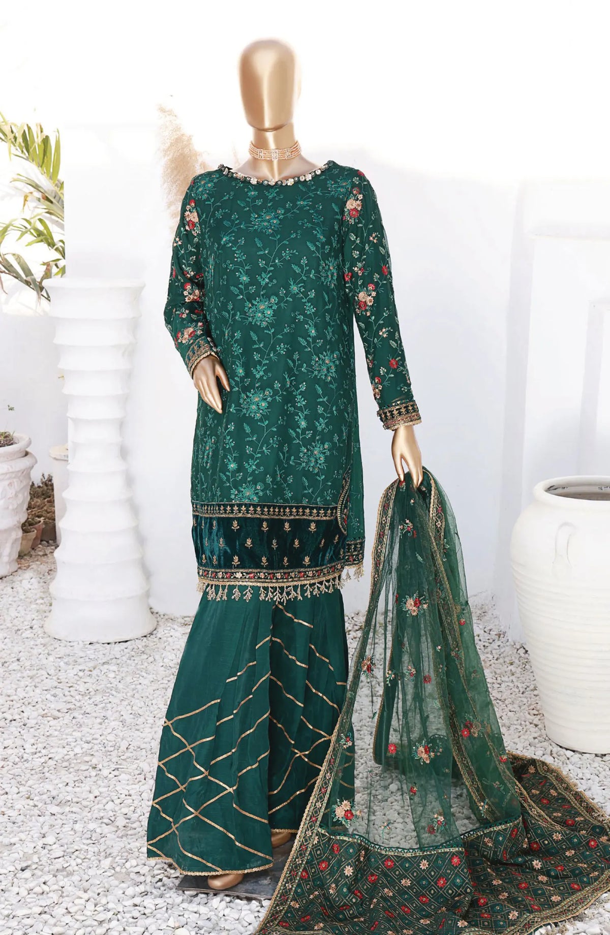 HZ Cortesia Chiffon Luxury Collection 2024 - CC 01 EMERALD