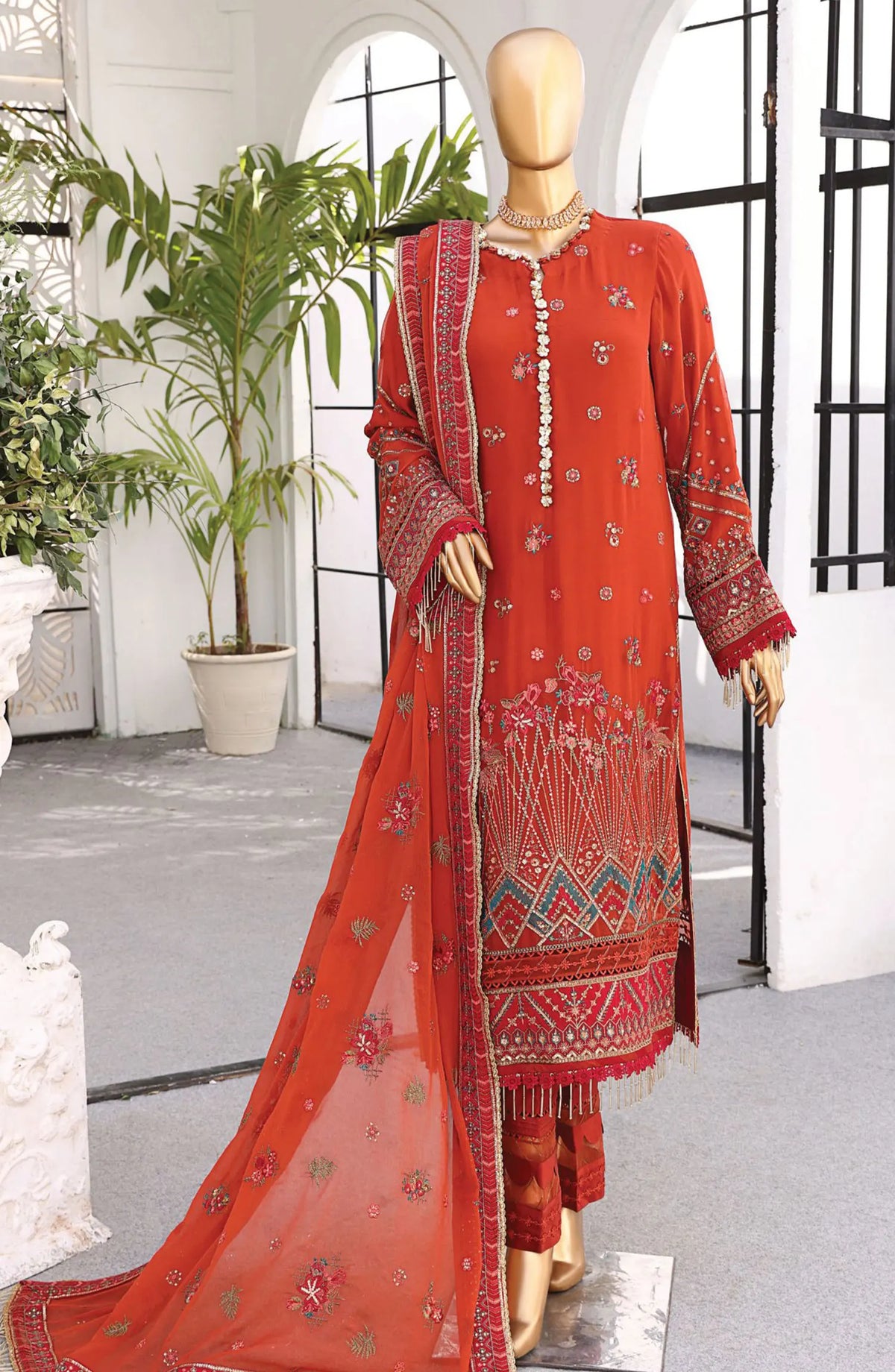 HZ Cortesia Chiffon Luxury Collection 2024 - CC 02 BRONZE RUST