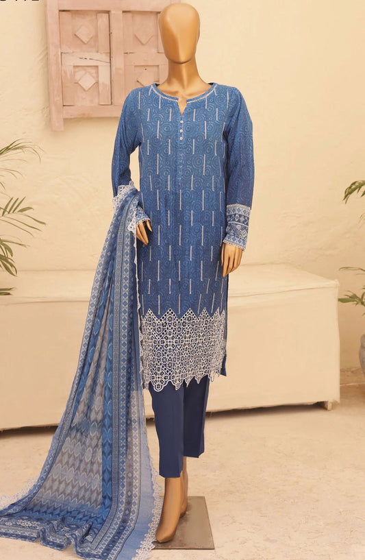 HZ Chikankari Embroidered Collection 2024 - CEC 772