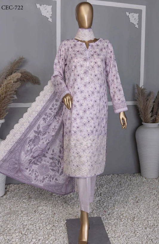 HZ Chikankari Embroidered Collection Vol 02 2024 - CEC 722