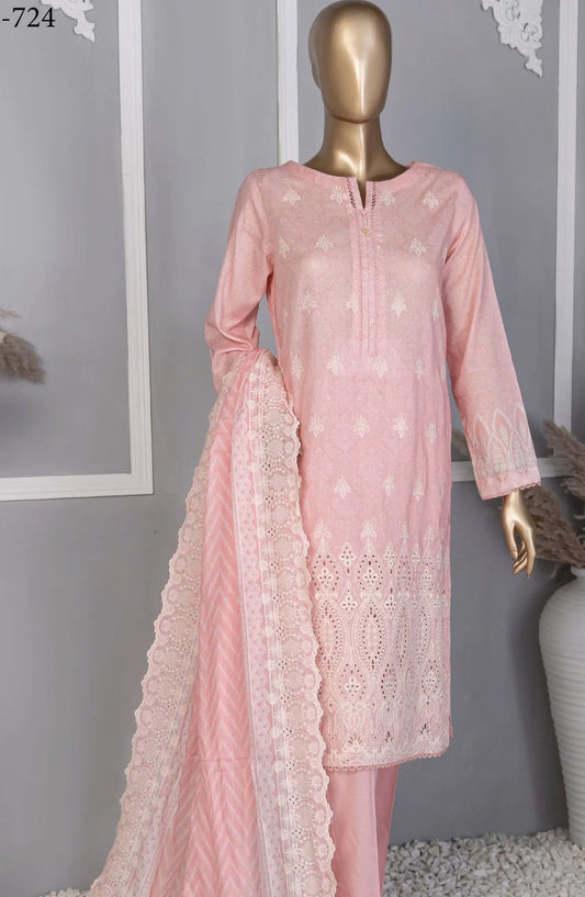HZ Chikankari Embroidered Collection Vol 02 2024 - CEC 724