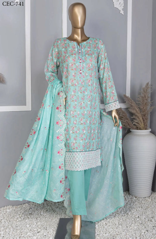 HZ Chikankari Embroidered Collection Vol 02 2024 - CEC 741
