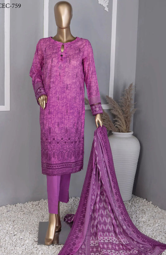 HZ Chikankari Embroidered Collection Vol 02 2024 - CEC 759