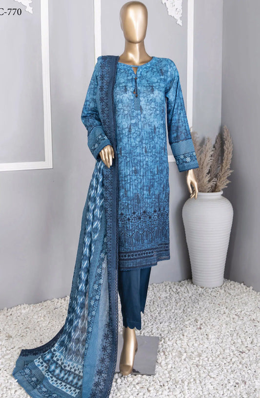 HZ Chikankari Embroidered Collection Vol 02 2024 - CEC 770