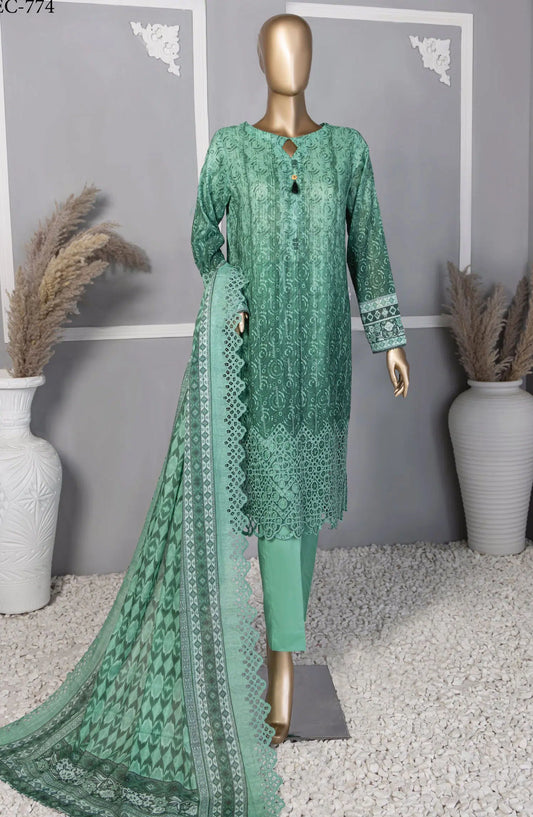 HZ Chikankari Embroidered Collection Vol 02 2024 - CEC 774