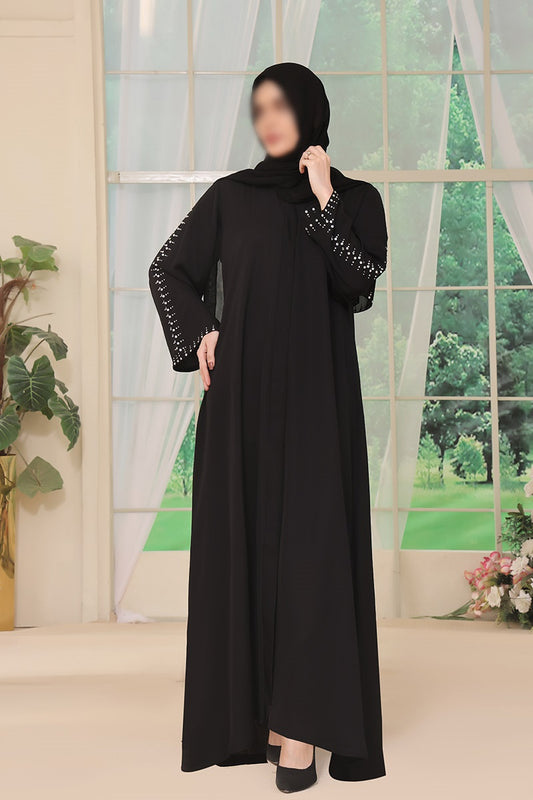 Nayab Abaya Collection Vol 22 by Amna khadija - Chic Black