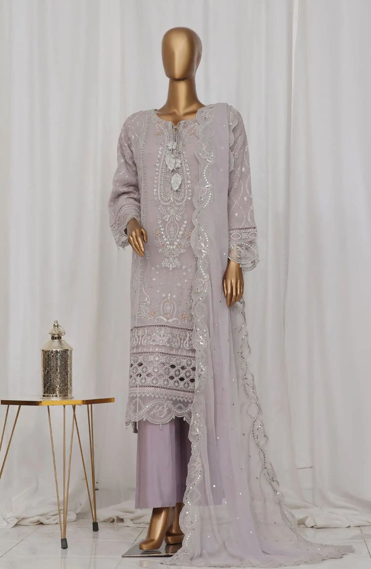 Sadabahar Afsanay Luxury Chiffon Collection Vol 10-Coral