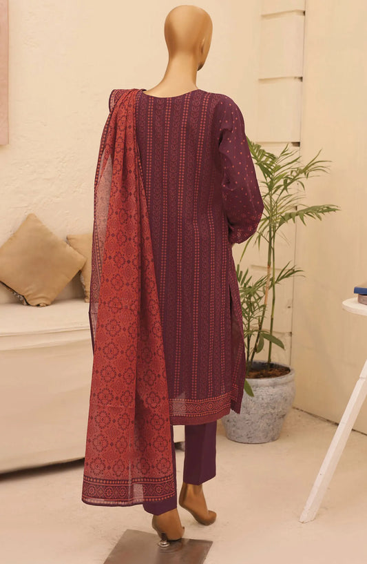 HZ Chunri Printed Lawn Collection 2024 - CPC 103 A