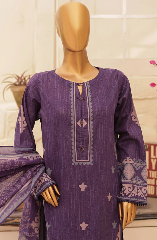HZ Chunri Printed Lawn Collection 2024 - CPC 104 A