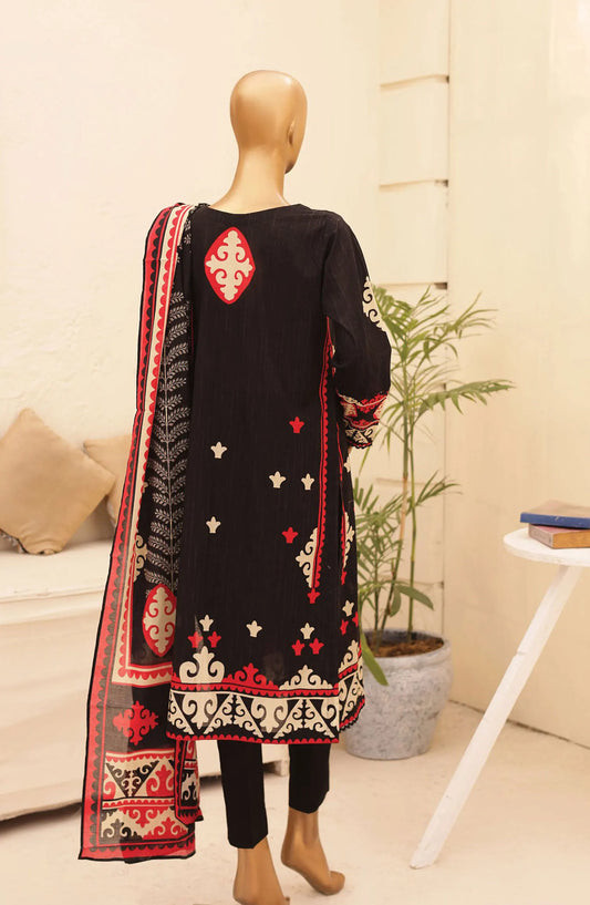 HZ Chunri Printed Lawn Collection 2024 - CPC 104 B