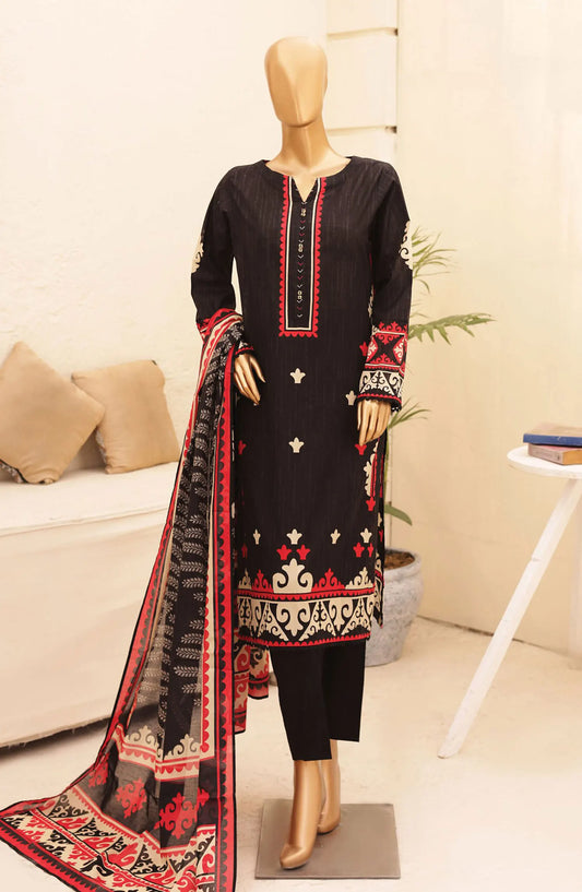 HZ Chunri Printed Lawn Collection 2024 - CPC 104 B
