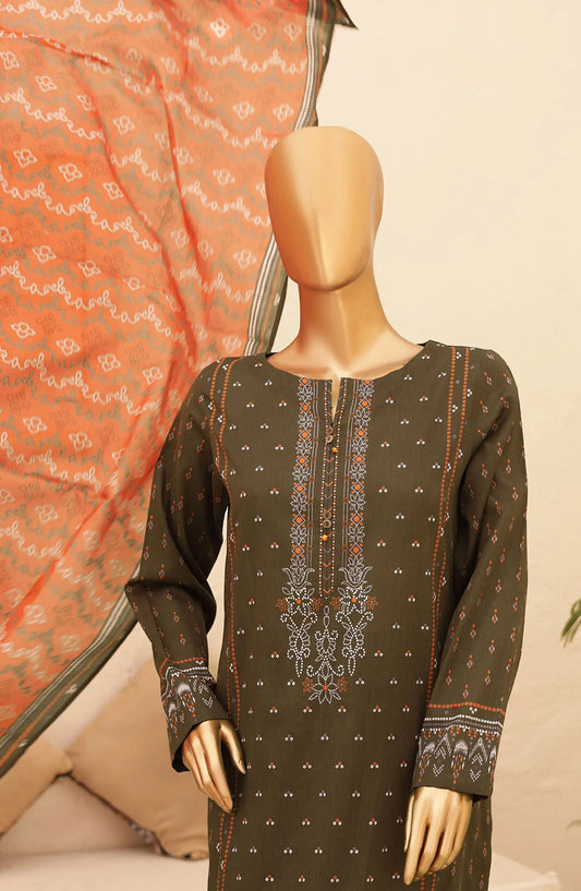 HZ Chunri Printed Lawn Collection 2024 - CPC 105 A
