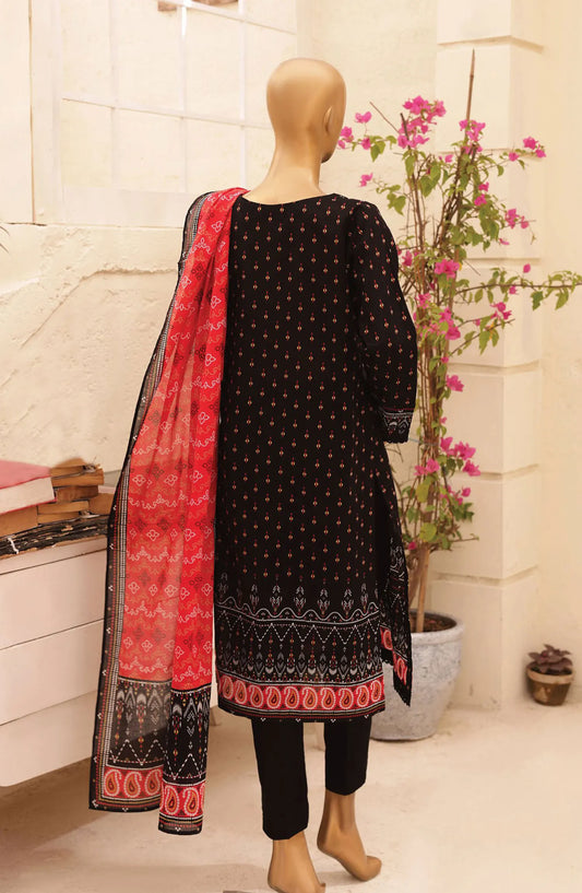 HZ Chunri Printed Lawn Collection 2024 - CPC 105 B