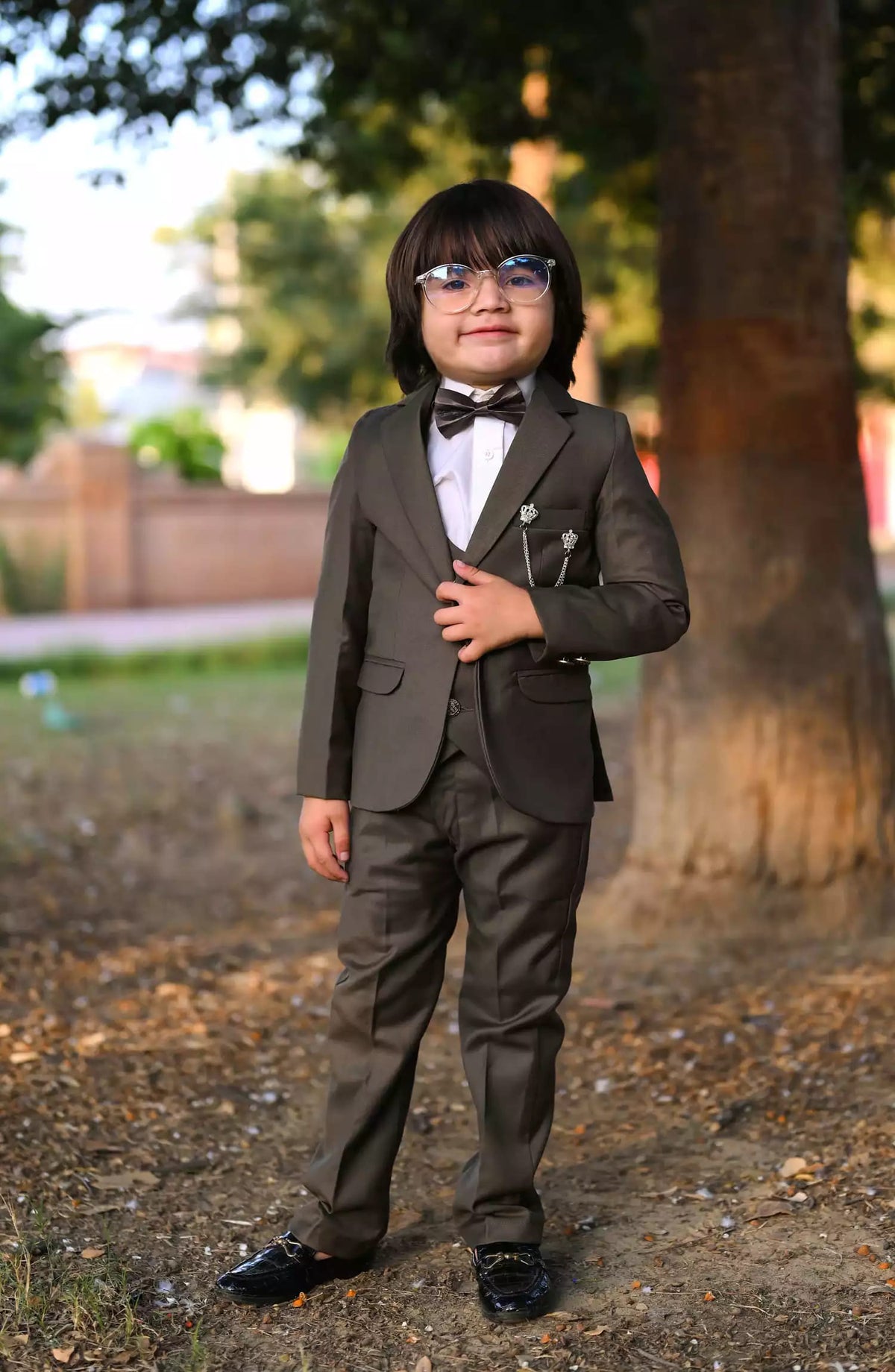 Exclusive Coat Pant Suit Collection By Hassan Jee - CPS 008