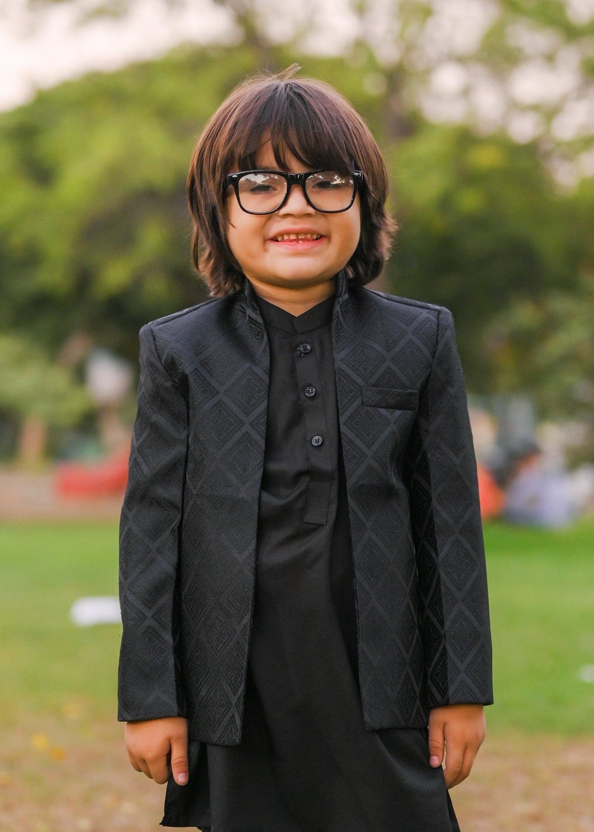 Black Open Prince coat - p19