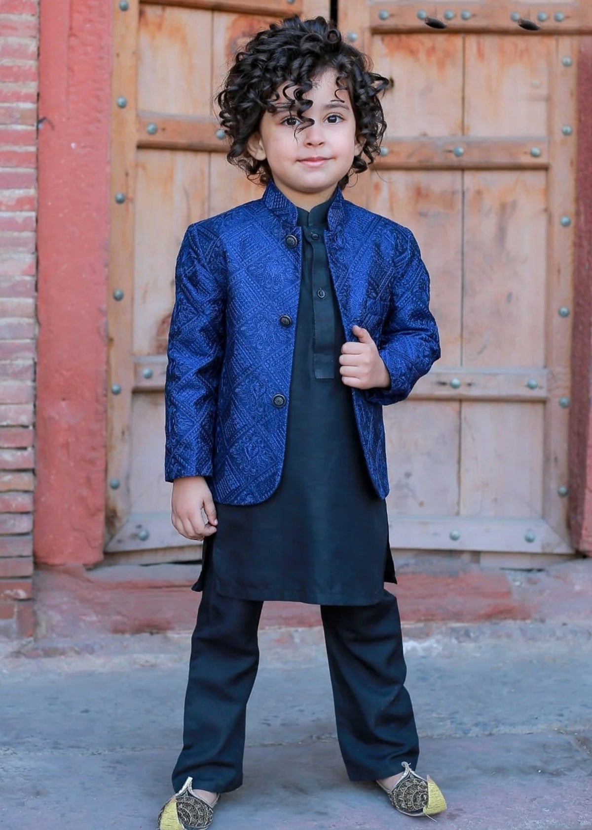 Royal blue Prince coat - P8