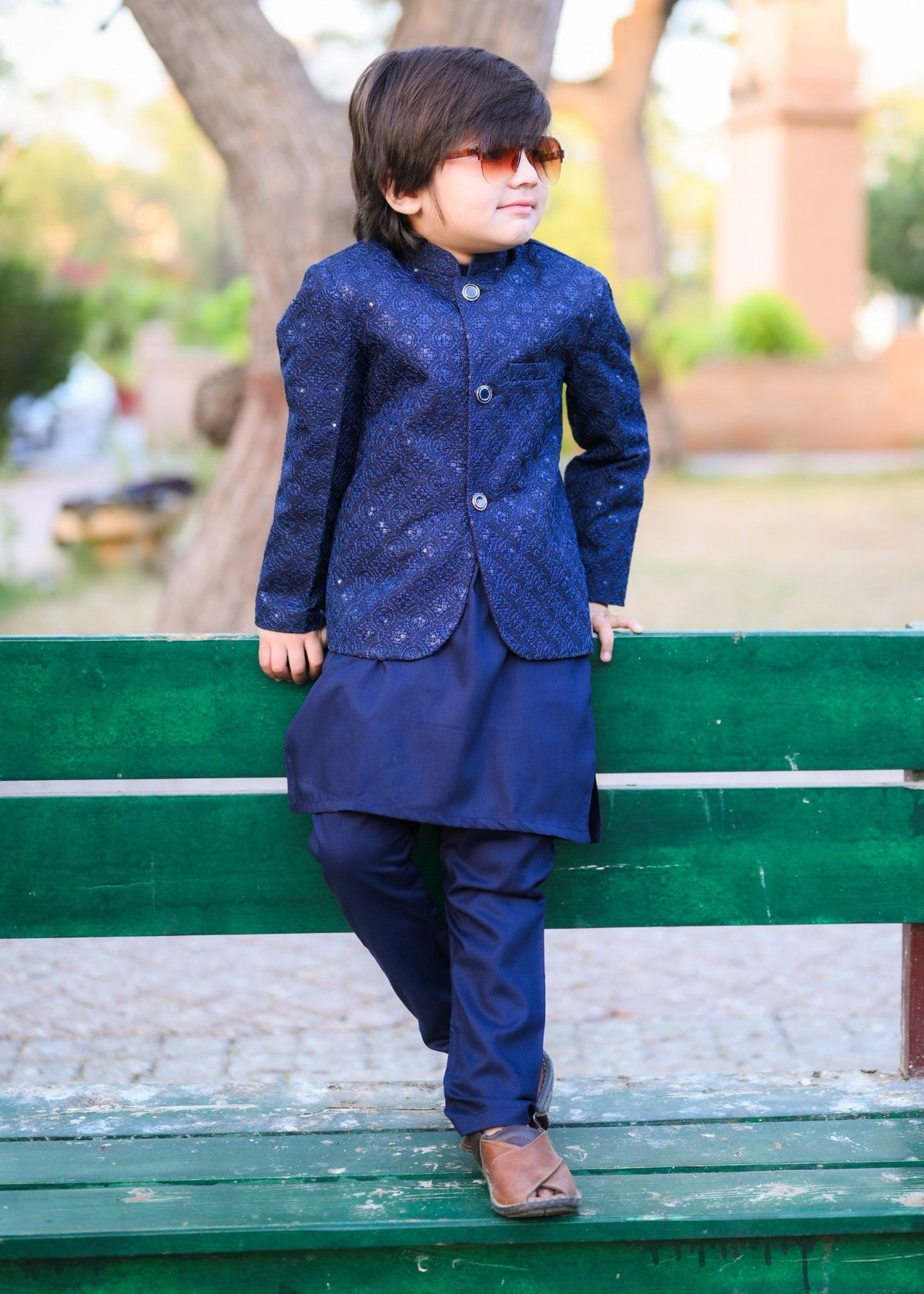 Blue Prince coat Suit - p23