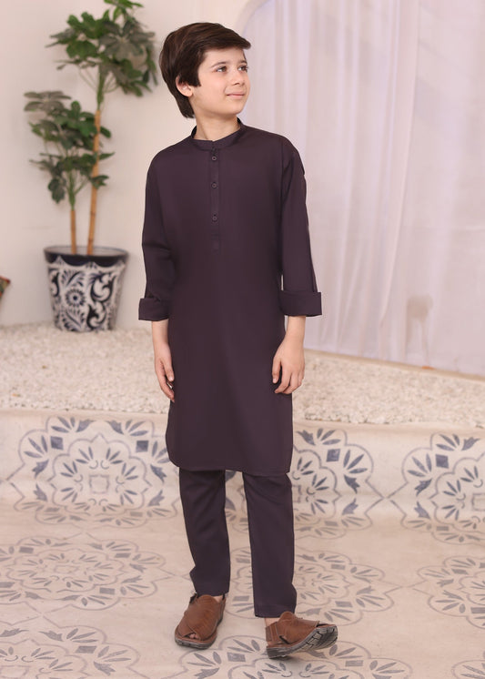 purple kurta trouser KT 38